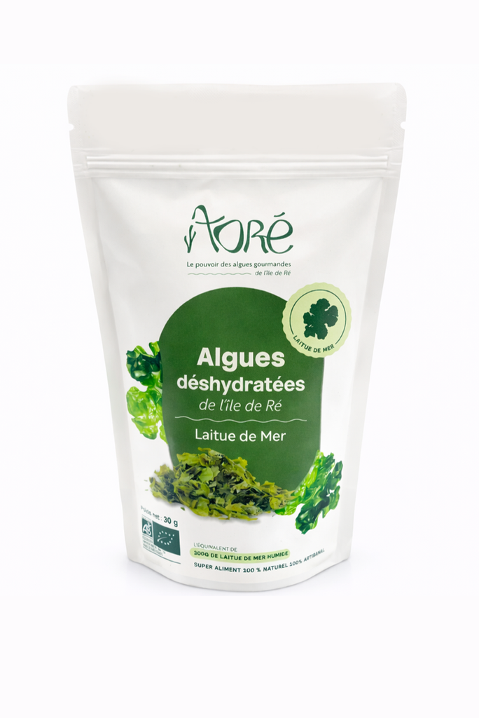 D03 - Algues déshydratées Laitue de Mer Bio