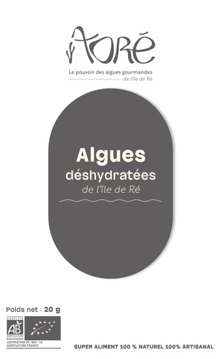 Algues déshydratées Ogonori fumé Bio 20g